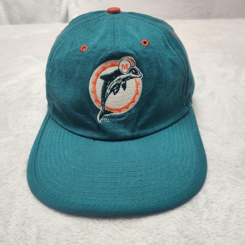Miami Dolphins Hat Cap Strap Back Mens Green NFL Football‎ Pro Player Reversible